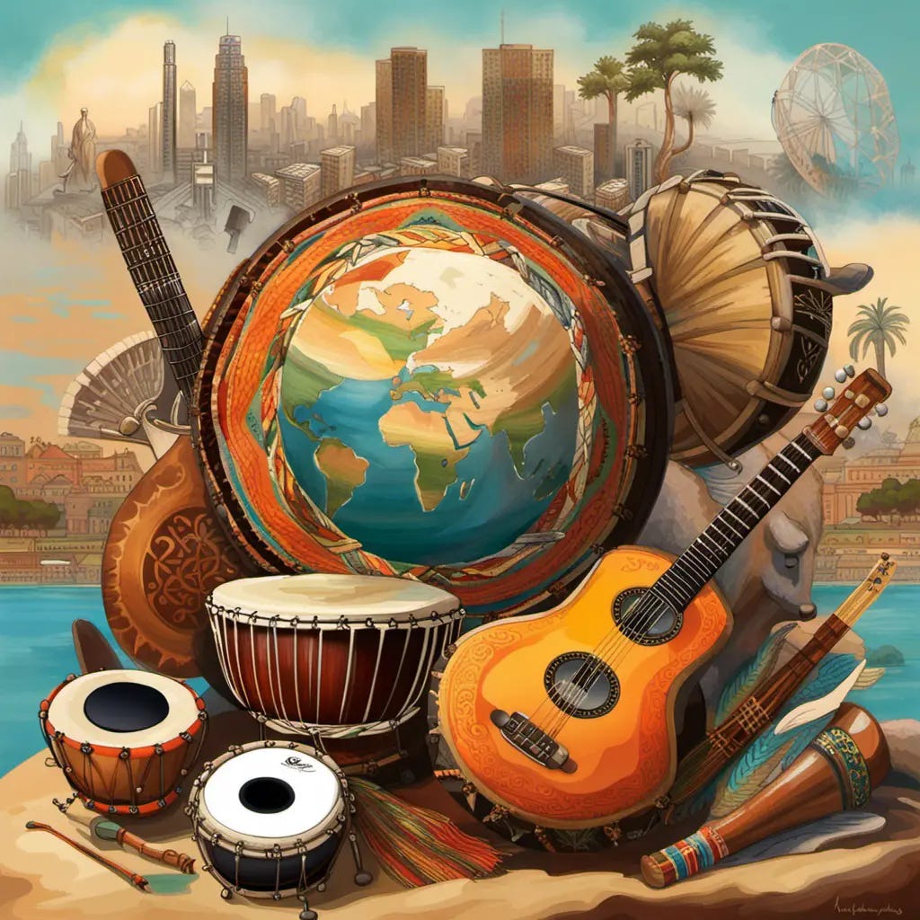 Влияние на музиката върху културите по света